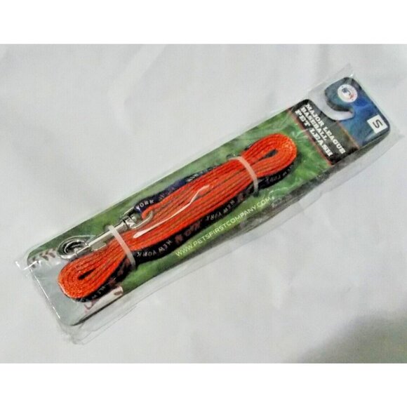 MLB New York Mets Dog Leash size Small 3/8" Width 4' Length by Pets First - Picture 1 of 2